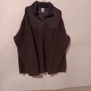 Athletic works Black 1/4 zip pullover 2XL